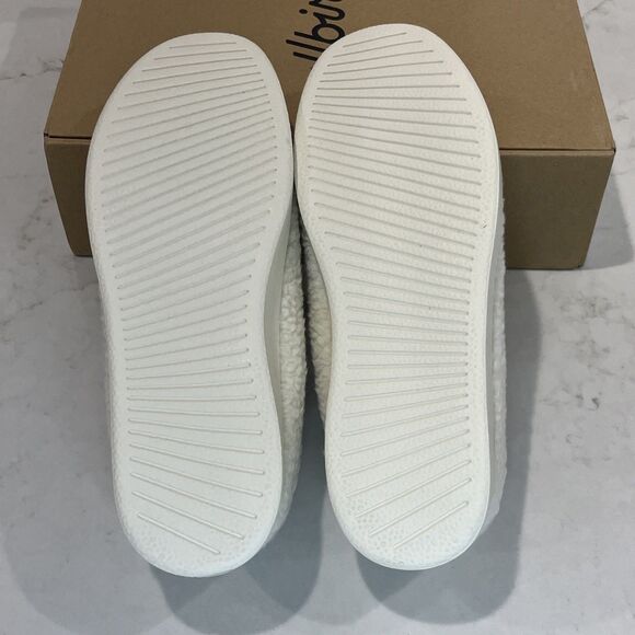 Allbirds NEW Wool Lounger Fluff Mens Size 10 Natural‎ White Cream Slip On Loafer main image 7
